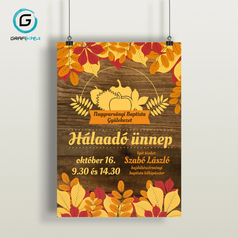 Gyülekezeti plakát