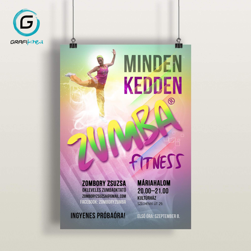 Zumba plakát